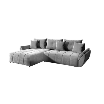 Boom sarokülő világosszürke színben