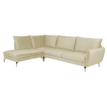 Flint II. sarokülő beige színben, balos állásban