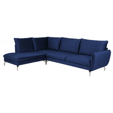 Flint II. sarokülő kék színben, balos állásban