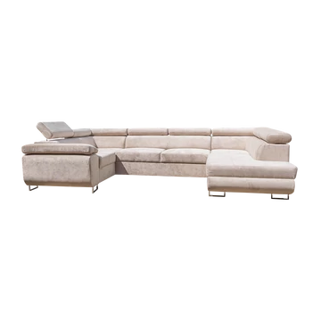 Ben &quot;U&quot; alakú sarokülő beige színben