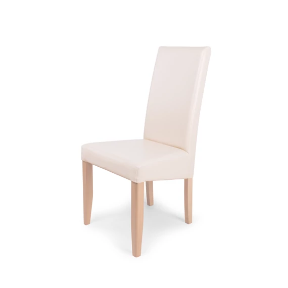 Berta szék Sonoma tölgy - beige műbőr színben