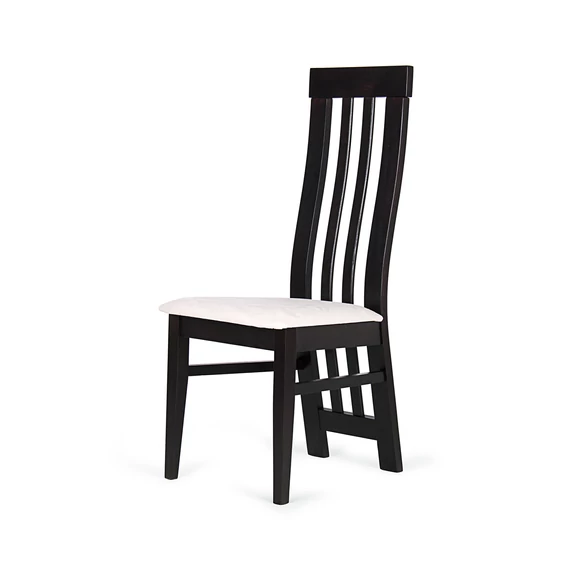 Lara szék wenge - fehér szövet színben