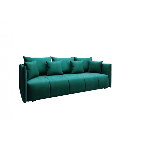 Afra kanapé zöld színben